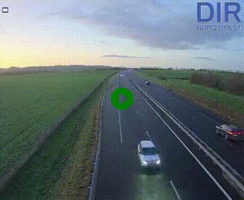 Webcam sur A84 à hauteur de l'échangeur de Poilley avec la N175, au sud d'Avranches