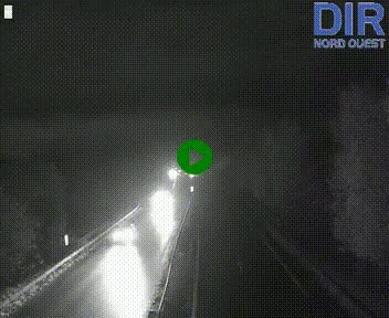 Webcam sur le périphérique de Caen (N814) à l'est de la ville, à Mondeville hauteur de la sortie 2, Presqu'île-Rives de l'Orne, au bout de l'autoroute A13