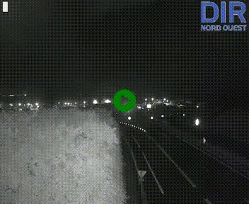 Webcam au début de l'A84 sur le périphérique Ouest de Caen (N814) à hauteur de la sortie 9, Porte de Bretagne