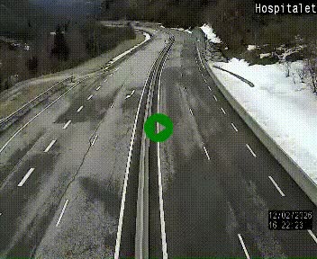 Webcam L'Hospitalet-près-l'Andorre sur N20, en direction d'Andorre