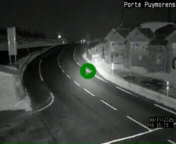 Webcam Col du Puymorens sur N320, en direction de Pas de la Casa (Andorre)