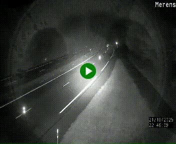 Webcam dans les Pyrénées à hauteur de Mérens-les-Vals sur N320, en direction de Pas de la Casa (Andorre)