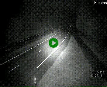 Webcam Ax-les-Thermes sur N20, en direction d'Andorre