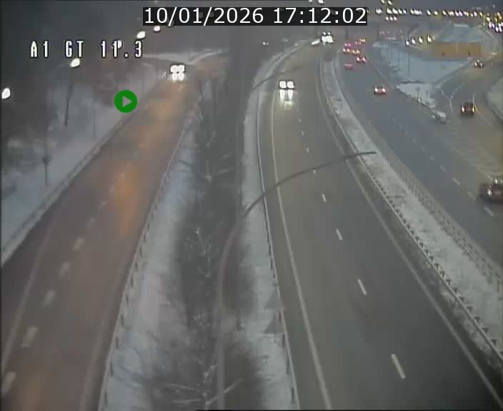 Traffic live webcam Luxembourg Senningerberg - A1 direction Allemagne - BK 11.3