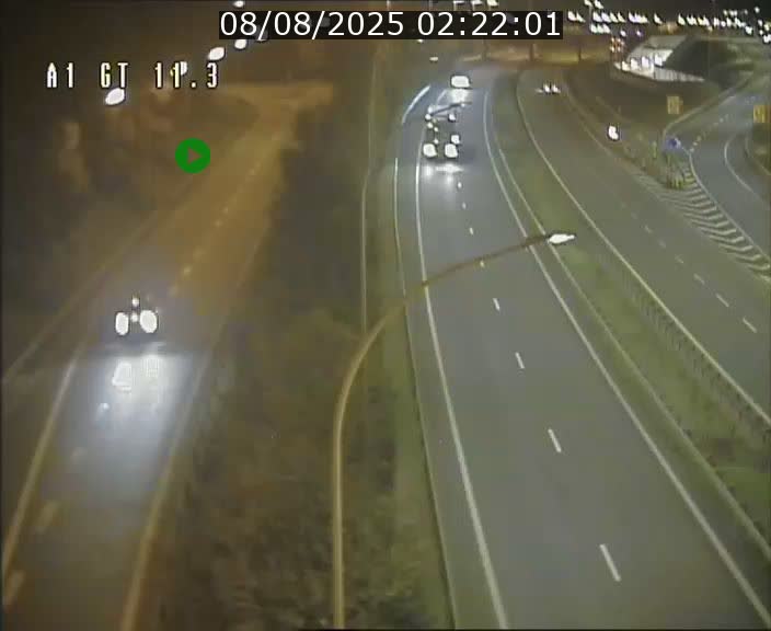 Traffic live webcam Luxembourg Senningerberg - A1 direction Allemagne - BK 11.3