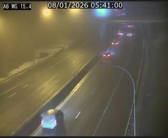 Traffic live webcam Luxembourg Capellen - A6 - BK 15.4 - direction Luxembourg/France/Allemagne