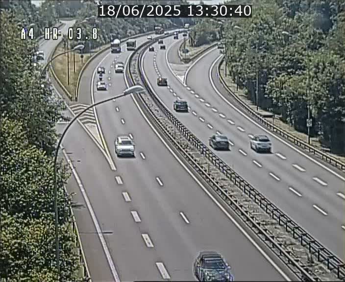 Webcam traffic A4 Luxembourg - BK 3.8 - Leudelange (direction Esch sur Alzette)