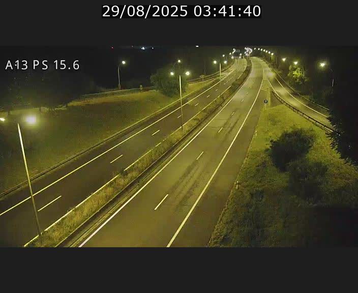 Traffic live webcam Luxembourg Kayl - A13 direction Dudelange - BK 15.6