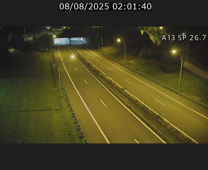 Traffic live webcam Luxembourg Frisange - A13 direction Luxembourg-ville - BK 26.7