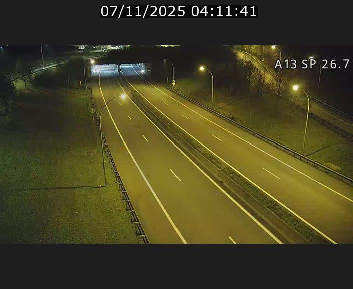 Traffic live webcam Luxembourg Frisange - A13 direction Luxembourg-ville - BK 26.7