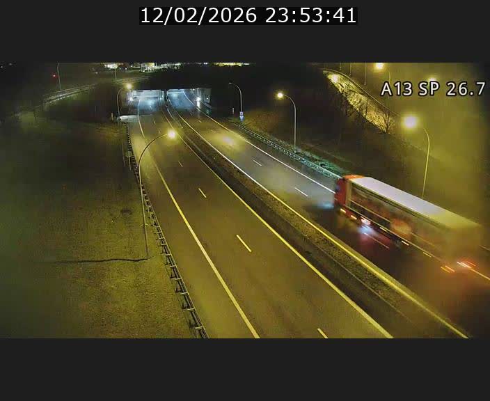 Traffic live webcam Luxembourg Frisange - A13 direction Luxembourg-ville - BK 26.7
