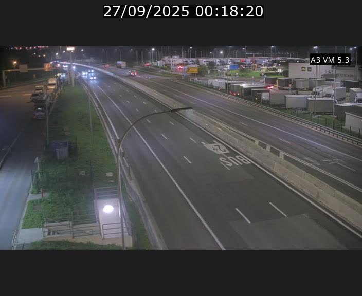 Traffic live webcam Luxembourg Aire de Berchem - A3 - BK 5 - direction France