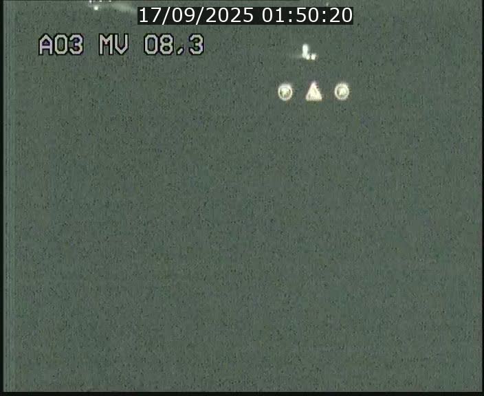 Webcam Autoroute après la Croix de Bettembourg en direction de Luxembourg sur l'A3