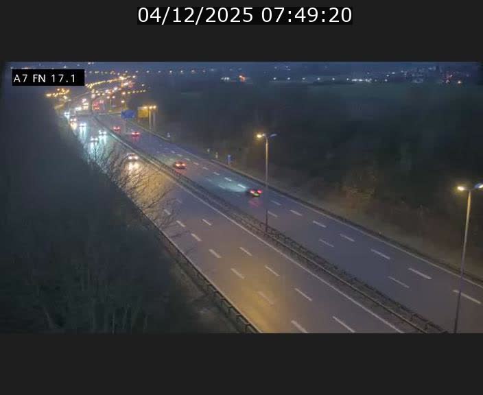 Caméra trafic Luxembourg - A7, Merscherbierg direction Mersch