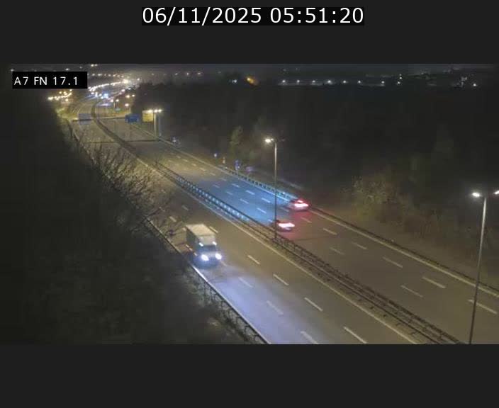 Caméra trafic Luxembourg - A7, Merscherbierg direction Mersch