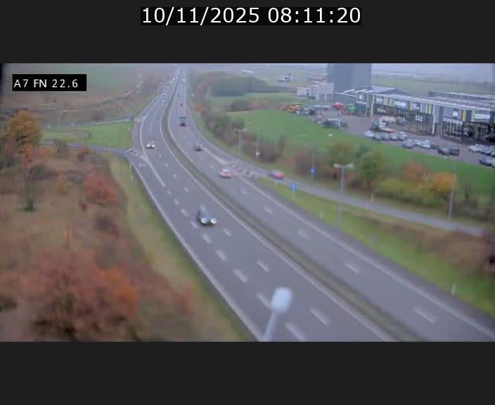 Caméra trafic Luxembourg - A7, Colmar-berg direction Mersch