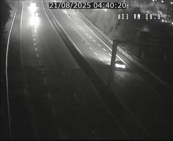 Webcam Autoroute à la Croix de Bettembourg - A3 - BK 9.9 - direction France