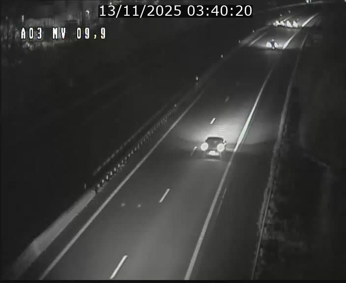 Webcam Autoroute à la Croix de Bettembourg - A3 - BK 9.9 - direction Luxembourg-Ville