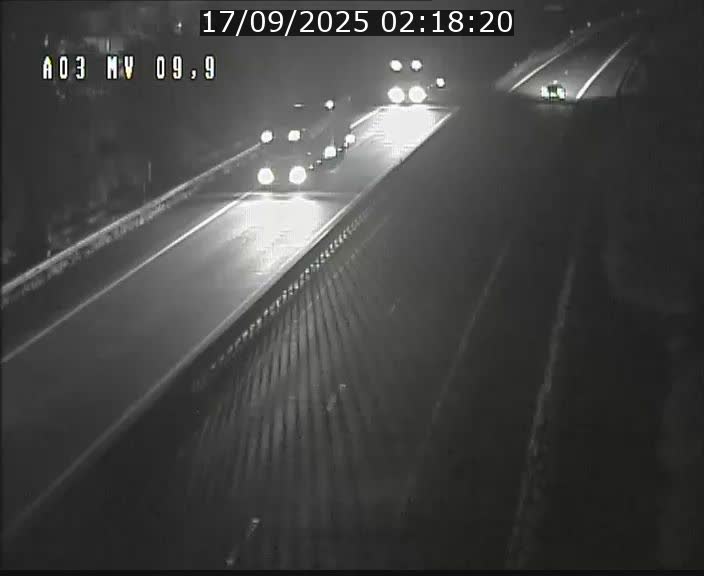 Webcam Autoroute à la Croix de Bettembourg - A3 - BK 9.9 - direction Luxembourg-Ville
