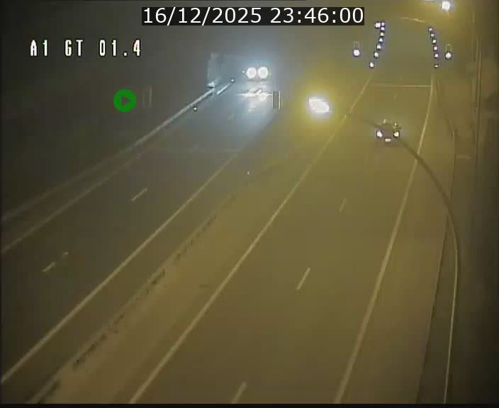 Traffic live webcam Luxembourg Hesperange - A1 direction Kirchberg - BK 1.4
