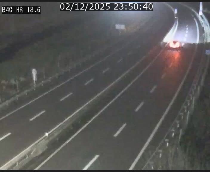 Webcam sur la route de liaison entre Micheville et Esch-Belval à la frontière entre le Luxembourg et la France. Vue orientée vers la Lorraine.