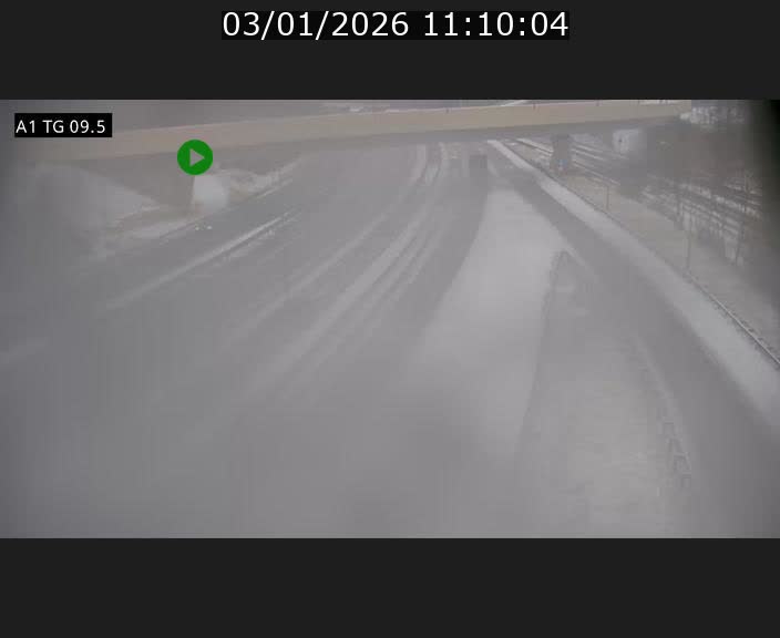 Traffic live webcam Luxembourg Jonction Grünewald - A1 direction Luxembourg-ville - BK 9.5