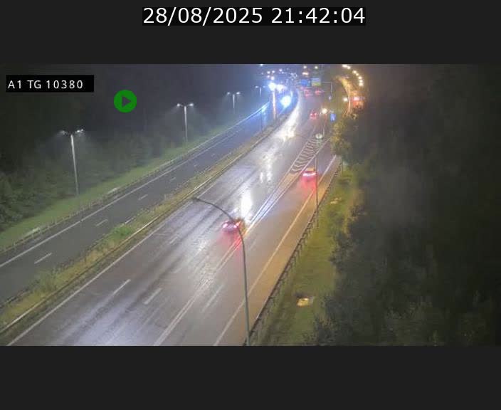 Traffic live webcam Luxembourg Senningerberg - A1 direction Luxembourg Kirchberg - BK 10.3