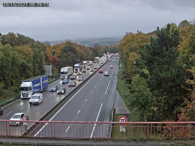 Caméra autoroute France - A33, Houdemont direction Lunéville