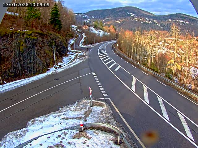 Caméra autoroute France - N66, col du Bussang direction Remiremont