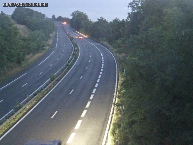Caméra autoroute France - A33, Rosières direction Lunéville