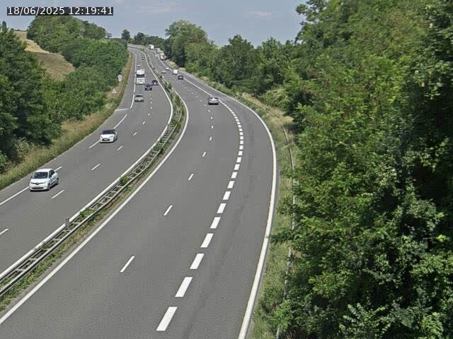 Caméra autoroute France - A33, Rosières direction Lunéville