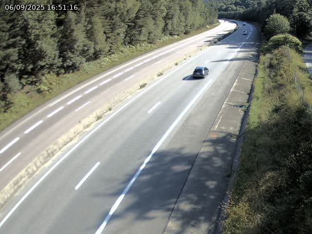Caméra autoroute France - N57, Côte de la Calotine direction Nancy