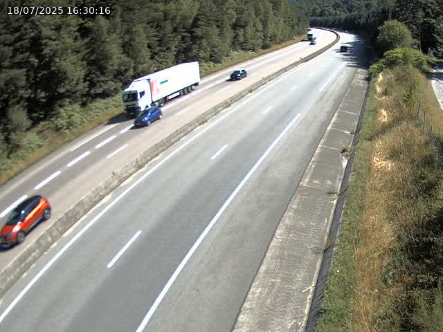 Caméra autoroute France - N57, Côte de la Calotine direction Nancy