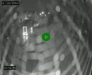 Vue en direct de l'autoroute A10 grâce à un drône situé au-dessus du péage de Virsac