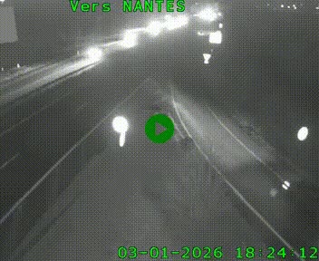 Webcam N147 au nord de Poitiers et à la jonction avec la A10