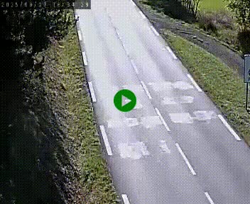 Caméra routière France - N102, au niveau du col de Montmirat à Saint-Etienne-du-Valdonnez à 1039 mètres d'altitude