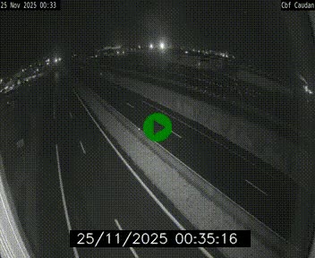 Webcam sur la N165 à hauteur de Caudan, dans le Morbihan.