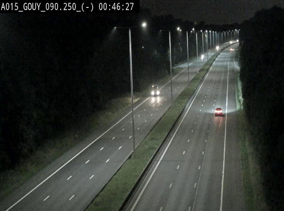 Webcam autoroute Belgique - Gouy-lez-piéton - E42 - BK 90.3