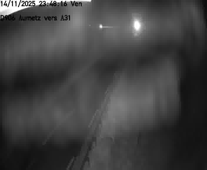Webcam sur la D906 à Aumetz, juste après la fin de la D16. Vue orientée vers A30