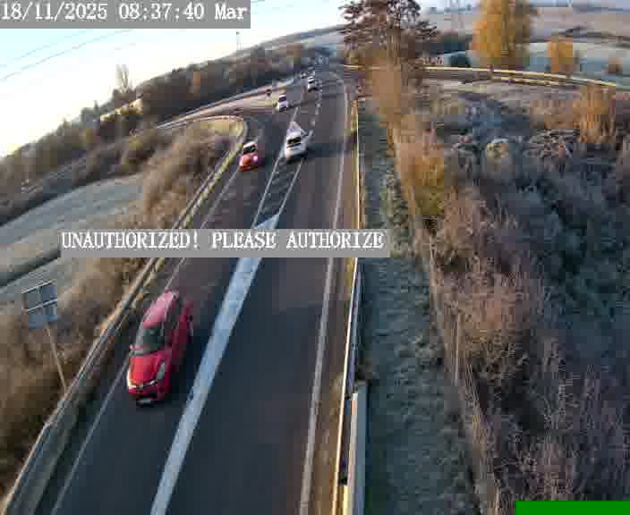 Point de vue trafic déployé sur D181a (France) à Sainte Marie aux Chênes, regardant vers Homecourt, aidant conducteurs et services à anticiper les flux.