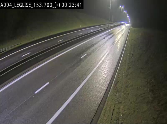 Webcam autoroute E411 à hauteur de Léglise, en direction de Luxembourg