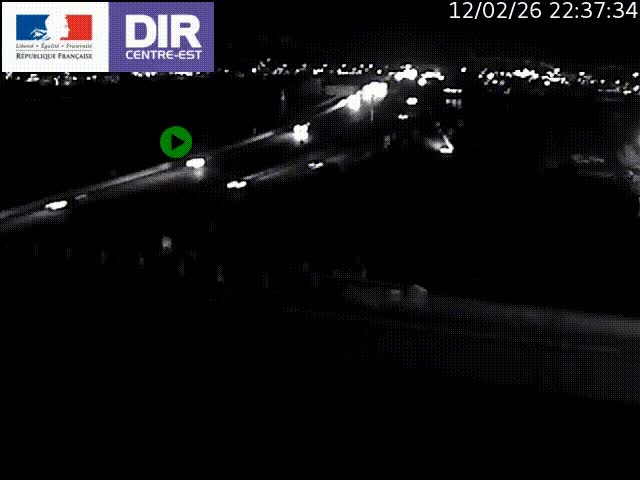 Clone of Caméra de circulation sur A7 à Lyon Perrache vers Marseille, le long du Rhône