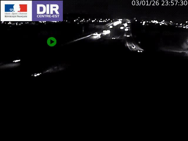 Webcam autoroute sur A450 à Pierre-Bénite en direction de Lyon et de l'autoroute A7