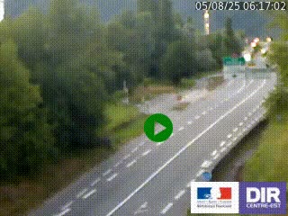 Webcam info trafic à proximité de Vizille sur la N85, au niveau du point de vue du Saut du Moine à Champagnier