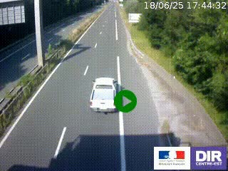 Webcam sur la nationale N90 à Gilly-sur-Isère, en direction et à proximité d'Albertville