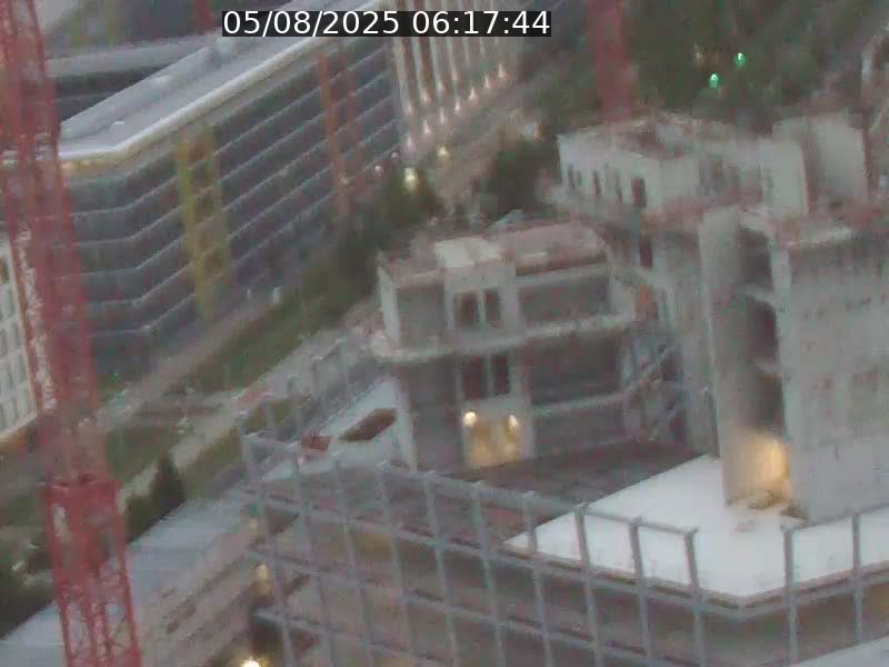 Webcam sur l'avenue John Fitzgerald Kennedy (N51) avec vue orientée vers le Findel