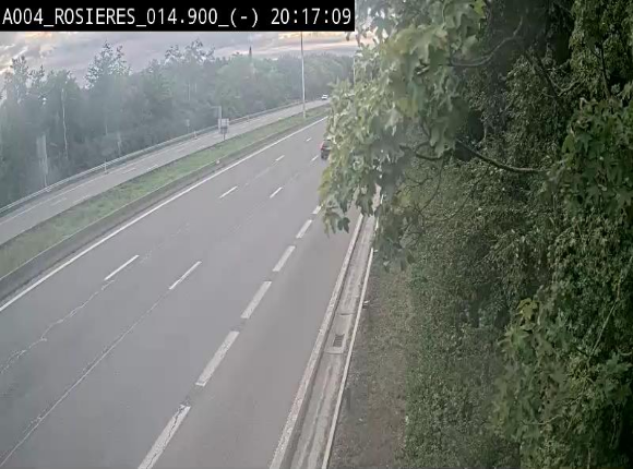 Webcam traffic E411(A4) - BK 14.4 - Rosières