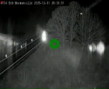 Webcam à hauteur du Leclerc Normanville sur la N154. Vue orientée vers Rouen