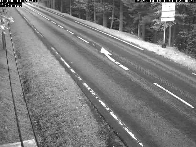 Caméra du Collet sur la route de Colmar (D417)