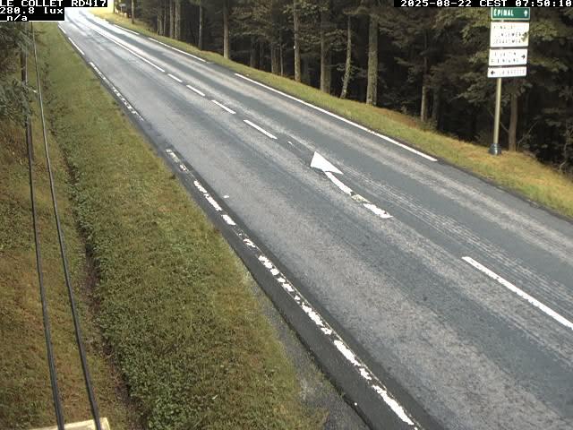 Caméra du Collet sur la route de Colmar (D417)